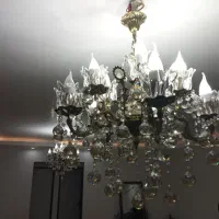فروش  ۲عدد لوستر  ۴ و ۵  شاخه دو تایی
