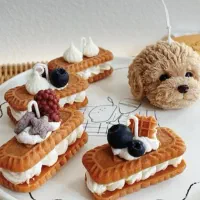 شمع فانتزی بیسکوییت