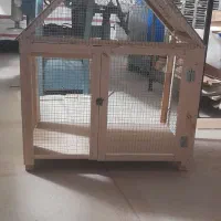 قفس پرنده تمام چوب