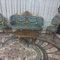 مبل سلطنتی ۹ نفره|مبلمان خانگی و میز عسلی|سرپل ذهاب, |دیوار