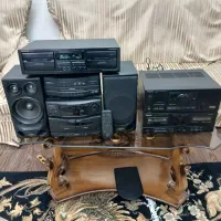 سه دستگاه لوازم صوتی دک آمپلی