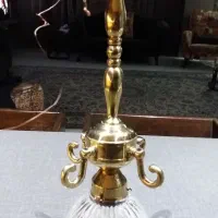 چراغ اویز  برنجی تمیز