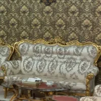 مبل سلطنتی ۹ نفره|مبلمان خانگی و میز عسلی|دزفول, |دیوار