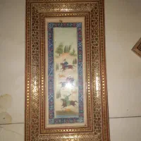 تابلو مینیاتوری و خاتم کاری ترکیه ای آنتیک|صنایع دستی و سایر لوازم تزئینی|تهران, آزادشهر|دیوار