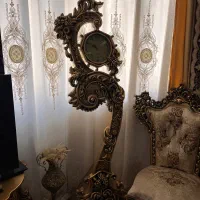 ساعت ایستاده منبت کاری راش گرجستان