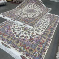 فرش دستباف (بساک)جفت ۶ متری اعلای طرح تبریز