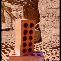 آجر سفال ده سوراخ کرمان|عمده‌فروشی|چترود, |دیوار