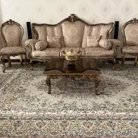 مبلمان سلطنتی 9 نفره|مبلمان خانگی و میز عسلی|ری, دیلمان|دیوار