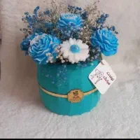 گیفت حناوباکس وشمع تزئینی|صنایع دستی و سایر لوازم تزئینی|اهر, |دیوار