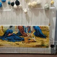 تابلو فرش|تابلو فرش|بروجرد, |دیوار