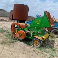 دستگاه خرمن کوبی کیسه زن ودستگاه درو پشت تراکتوری