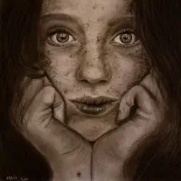 پذیرش سفارش نقاشی چهره سیاه قلم