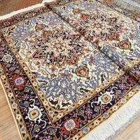 جفت قالیچه دستباف زمینه روشن هریس|فرش|تهران, اکباتان|دیوار