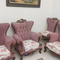 تابلوفرش دست بافت،مبل ۹نفره|تابلو فرش|کرج, شهرک جهان‌نما|دیوار