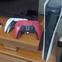 Ps5 slim 1T دو دسته اورجینال|کنسول، بازی ویدئویی و آنلاین|گرمسار, |دیوار