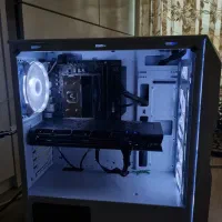 سیستم گیمینگ کامل +مانیتور ۲۴ RX5700XT کم کارکرد|رایانه رومیزی|گلبهار, شهر جدید گلبهار|دیوار