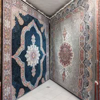 فرش۱۲متری ۷۰۰شانه اصل با تمام نخ بافت بی سی اف اصل