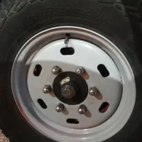 رینگ تیوبلس نیسان و درب پشت پاترول و زاپاس آردی|قطعات یدکی و لوازم جانبی|قزوین, |دیوار