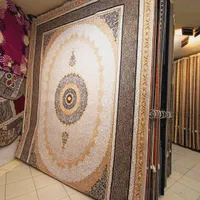 فرش ۱۲متری نخ بی سی اف ضانت شستشو حاجی حسینی