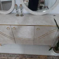 اینه وکنسول|بوفه، ویترین، کنسول|هشتگرد, شهرک بعثت|دیوار