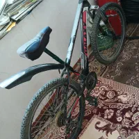 دوچرخه گلکسی ۲۶ تنه آلمینیوم آماده سوار شدن