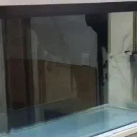 اکواریوم شیشه خم ۱متری