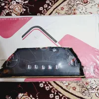 کتیبه پرده.میله پرده.توستر.گازصفحه ای شیشیه ای|اجاق گاز و لوازم برقی پخت‌وپز|اهواز, منازل کارون|دیوار