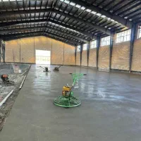 بتن ریزی کف با ابزار پیشرفته