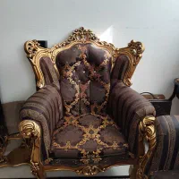 مبلمان استیل سلطنتی ۹ نفره|مبلمان خانگی و میز عسلی|خمین, |دیوار