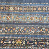 فرش قشقایی چارحاشیه ۹ متری فقط ماهی ۲ میلیون