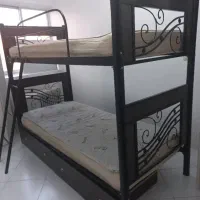 تخت دو طبقه فلزی