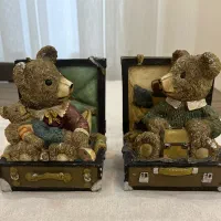 جفت مجسمه آنتیک  اروپایی تدی کلسکسیونی و کمیاب|کلکسیون اشیاء عتیقه|رشت, معلم|دیوار