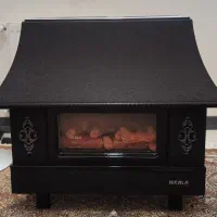 بخاری طرح شومینه سالم و تمیز