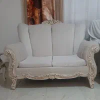 یک دست مبل بسیار بسیار تمیز و یک عدد زیرTV|مبلمان خانگی و میز عسلی|جم, |دیوار