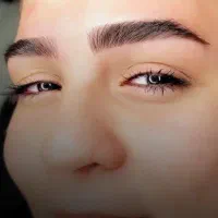 مدل میکرو ابرو بدون تتو .شیدینگ . تتو بدن|خدمات آرایشگری و زیبایی|قم, باجک دو|دیوار