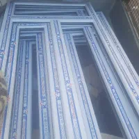 درب  upvc 4 عدد