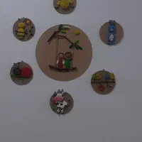 انواع  دیوارکوب .سنگی وکنفی ...آویز برکت کنفی