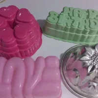 قالب ژله و مولد سیلیکونی و کاردک و پالت