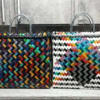 صنایع دستی تسمه بافی ساک کجراه|صنایع دستی و سایر لوازم تزئینی|آستانه اشرفیه, |دیوار