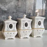 پاسماوری، ظرف چای، قهوه و شکر