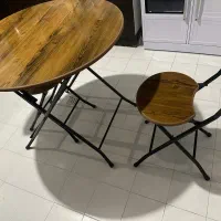 فروش میز و صندلی تاشو نو ۷/۵۰۰