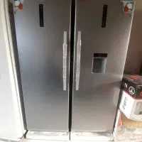یخچال فریزر دو قلو 40 فوت سیلوان نقره ای