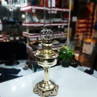 چراغ گردسوز نفتی طلایی