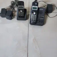 تلفن ثابت پاناسونیک اصل مالزی بادوگوشی‌سیار