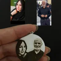 حک چهره و چشم روی پلاک استیل