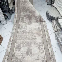 کناره کرم نسکافه ای-فرش ساده