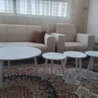 میز جلومبلی با سه تا عسلی نو