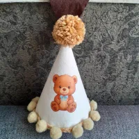 کلاه  نمدی و تاج پارچه ای
