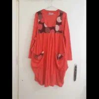 ست دوتیکه و شنل بافت سایز بزرگ