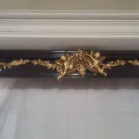 قاب چوبی پرده